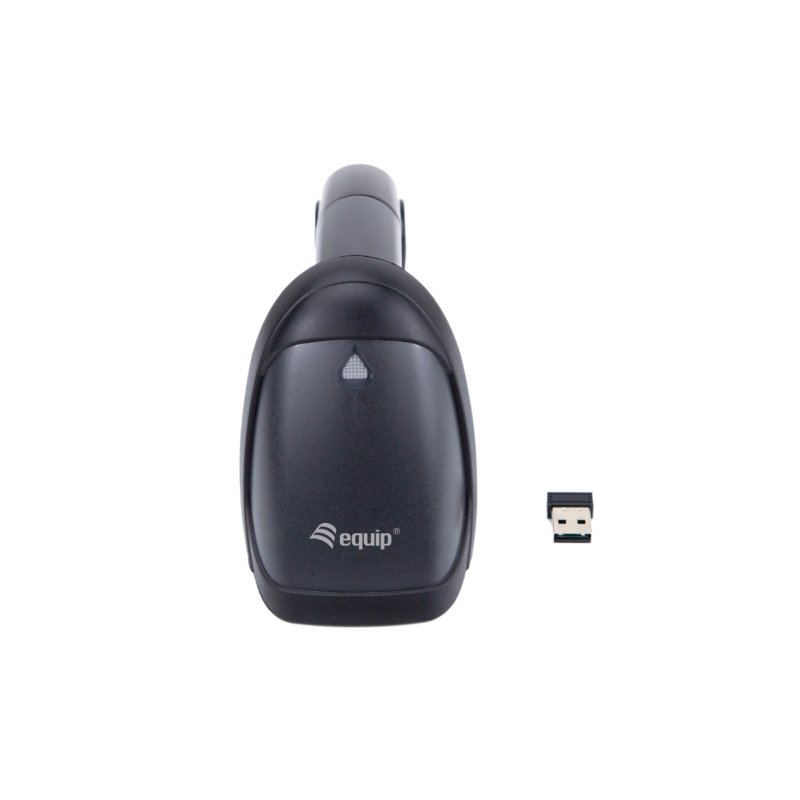 Equip 1D-Barcodescanner Laser Wireless/2.4GHz Halter schwarz