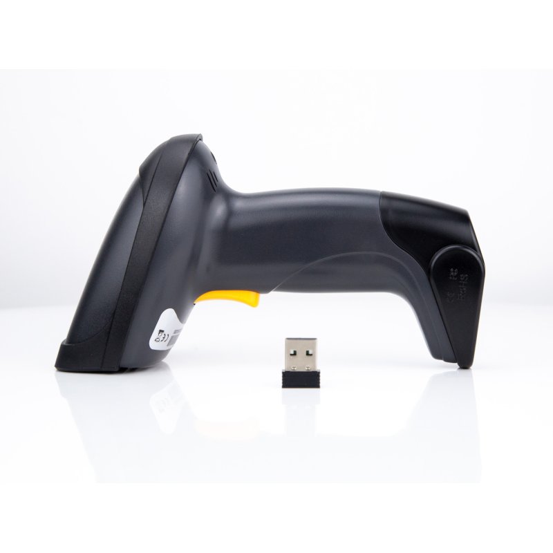 Equip 1D-Barcodescanner Laser Wireless/2.4GHz Halter schwarz