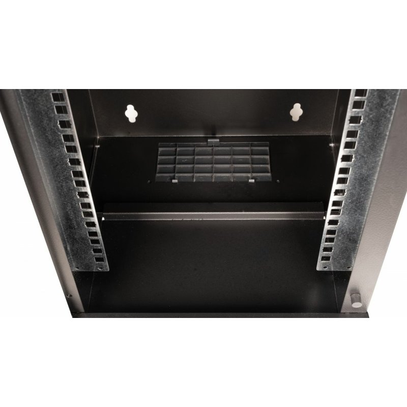 Equip 10" Wandgehäuse Glastür ECO 300x300mm 9U schwarz