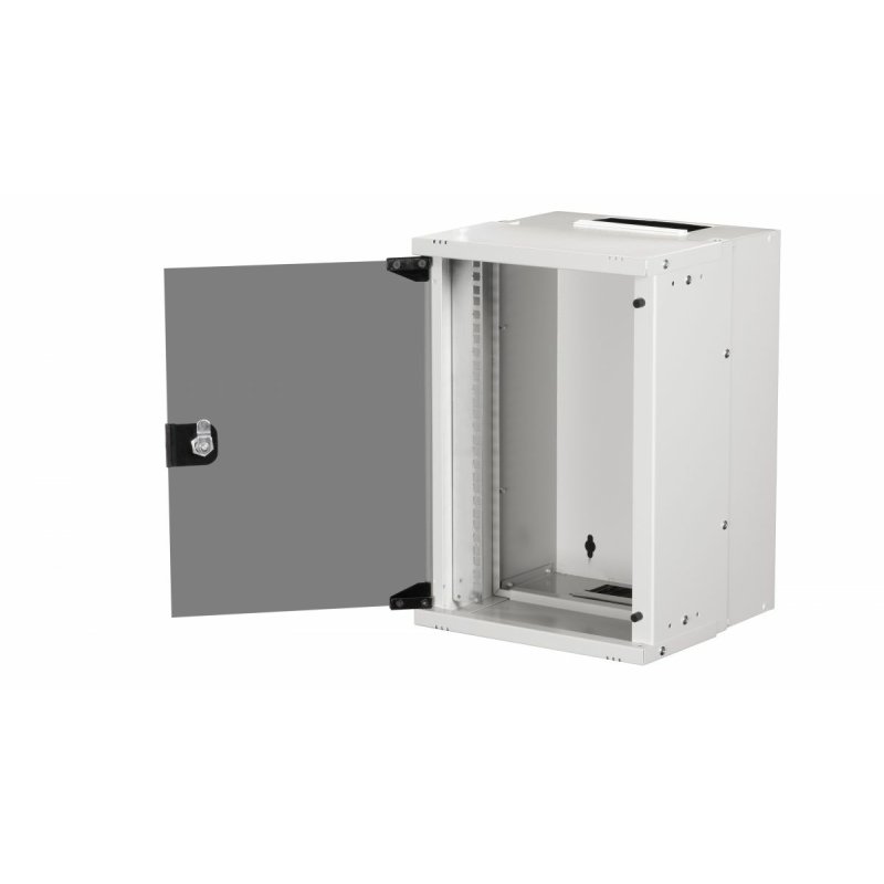 Equip 10" Wandgehäuse Glastür ECO 300x300mm 9U grau