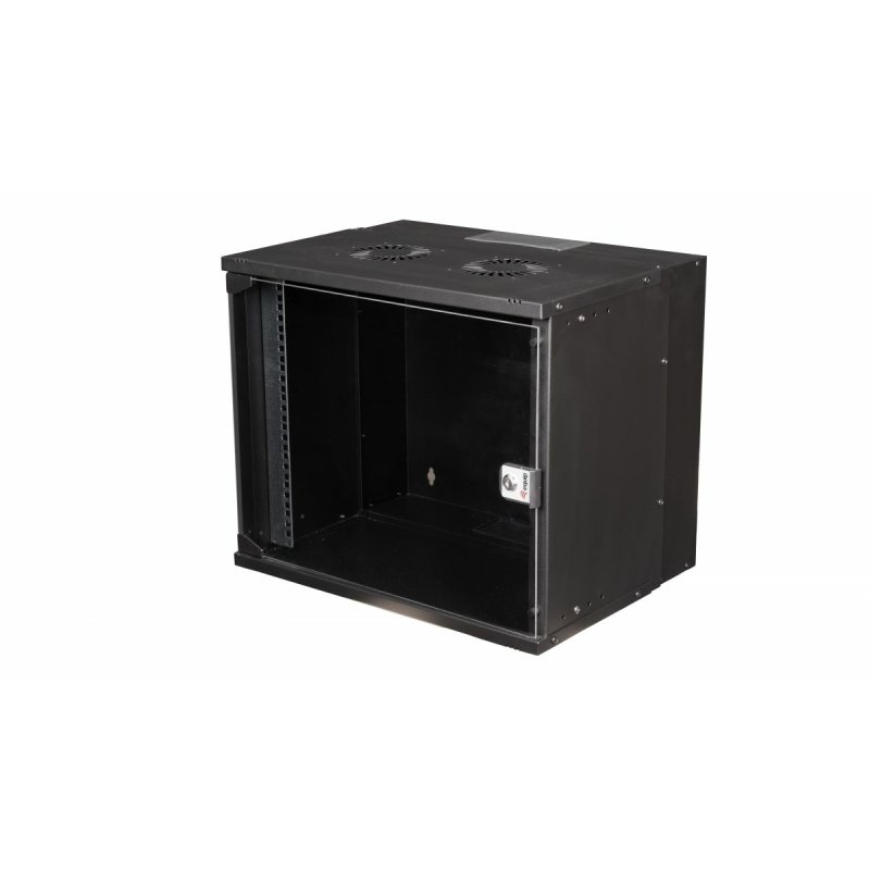 Equip 19" Wandgehäuse Glastür ECO 540x400mm 9U schwarz
