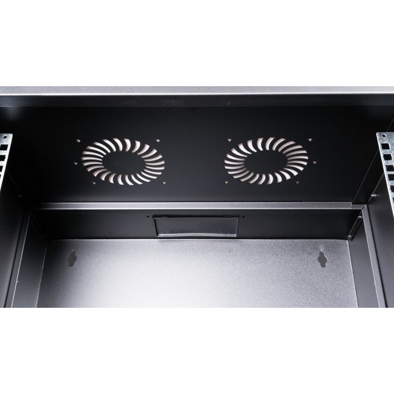 Equip 19" Wandgehäuse Glastür ECO 540x400mm 9U schwarz