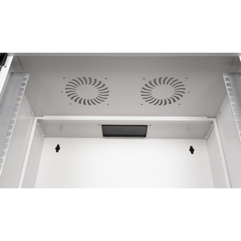 Equip 19" Wandgehäuse Glastür ECO 540x400mm 9U grau