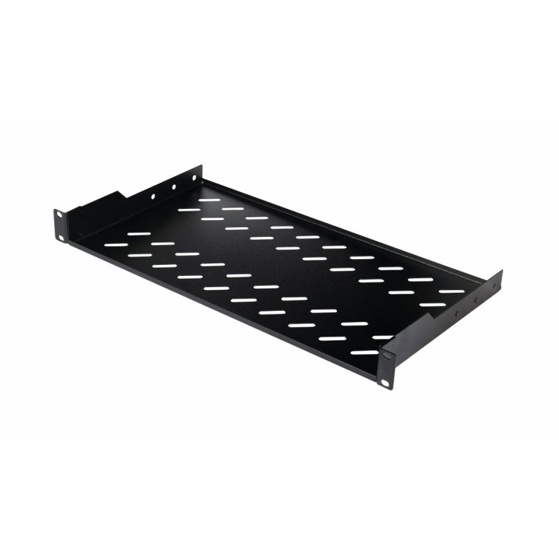 Equip 19" Fachboden fest für Serverschränke 25cm 1U schwarz