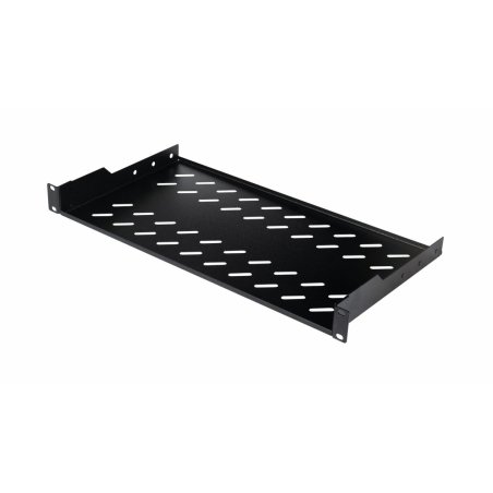 Equip 19" Fachboden fest für Serverschränke 25cm 1U schwarz