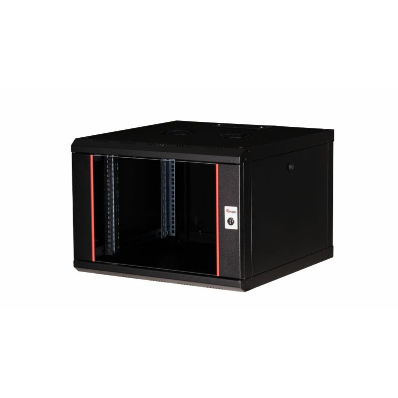 Equip EPM-07-6060-B-CBAA étagère 7U Rack monté sur le mur Noir