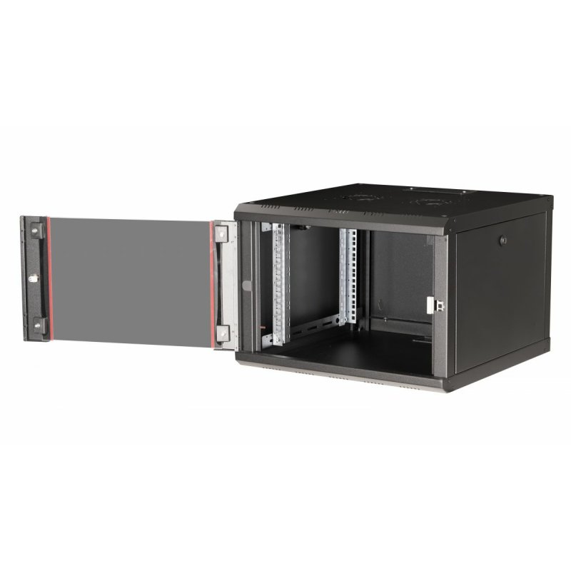 Equip 19" Netzwerkschrank Glastür PM 600x600mm 7HE schwarz