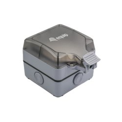 Equip Outdoor 1-Port Keystone Jack Surface Mount Box