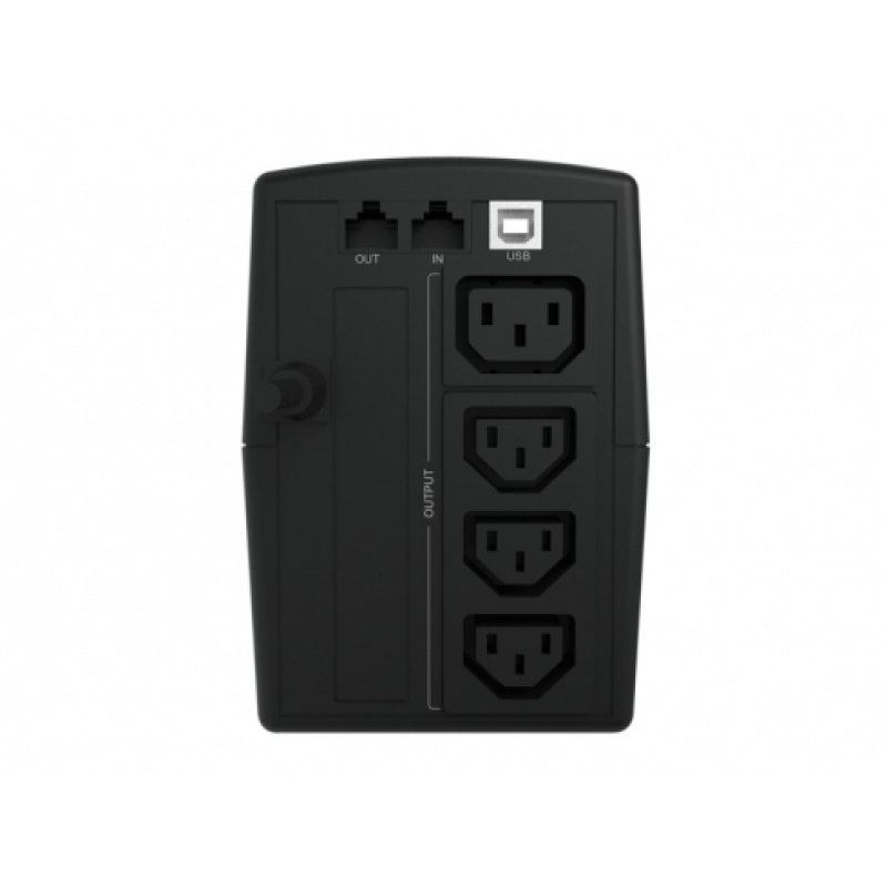 CONCEPTRONIC USV 650VA/360W/4xIEC/HID USB/RJ45in/Out/AVR sw
