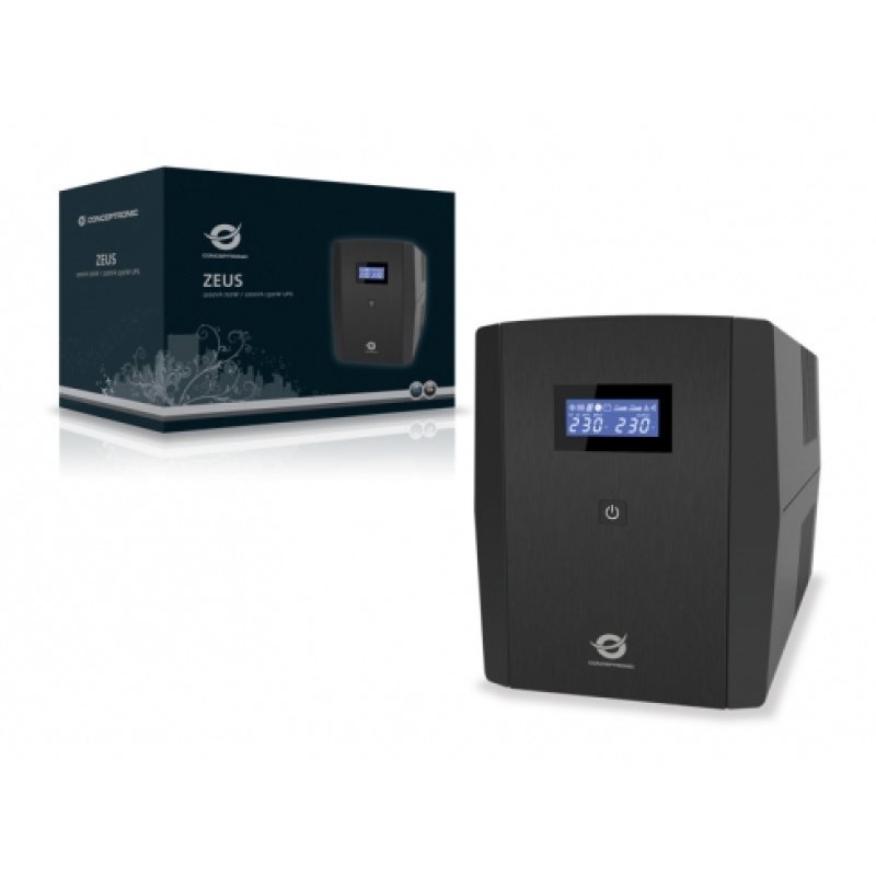 Conceptronic ZEUS 1200VA 720W UPS, IEC socket