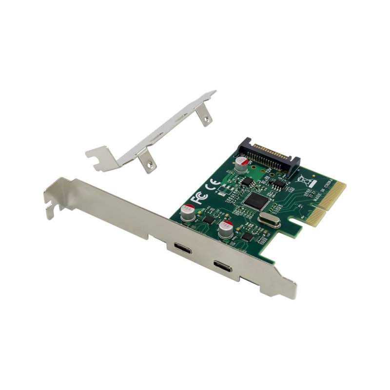 Conceptronic EMRICK13G 2-Port USB 3.2 Gen 2 Type-C PCIe Card