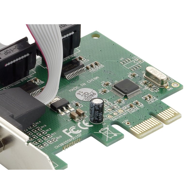 Conceptronic PCI Express Card 2-Port Serial