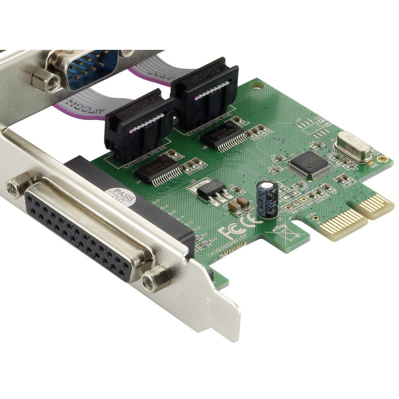 Conceptronic PCI Express Card 1-Port Parallel & 2-Port Serial