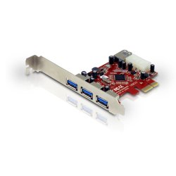 CONCEPTRONIC PCIe1x Card 3xUSB-A Ext./1xUSB-A Int. 5Gbps