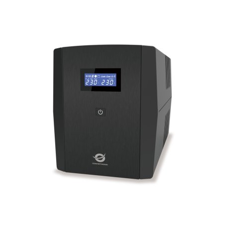 Conceptronic ZEUS04G 2200VA 1320W UPS, UK socket x 4, HID USB, RJ45 In/Out, AVR