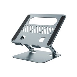 Conceptronic THANA10G Support de livres Supports de Laptop Gris 43,2 cm (17")