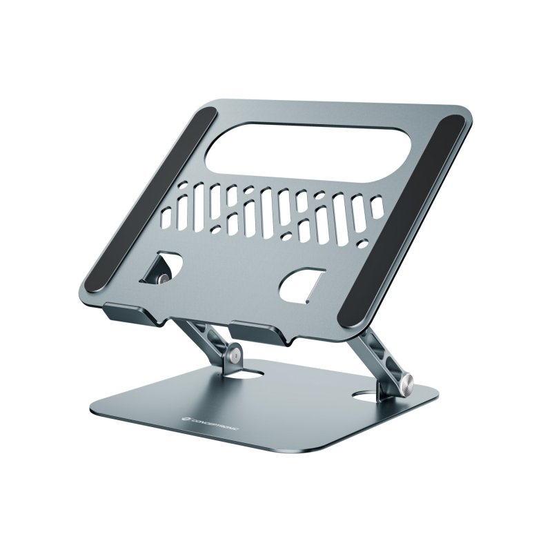 Conceptronic THANA10G Foldable Laptop Stand, Adjustable Height