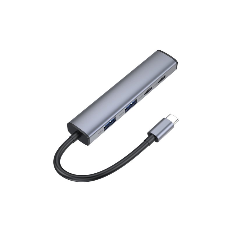 CONCEPTRONIC 4-1 Dock USB-C-2xUSB-C/2xUSB-A/100WPD gr