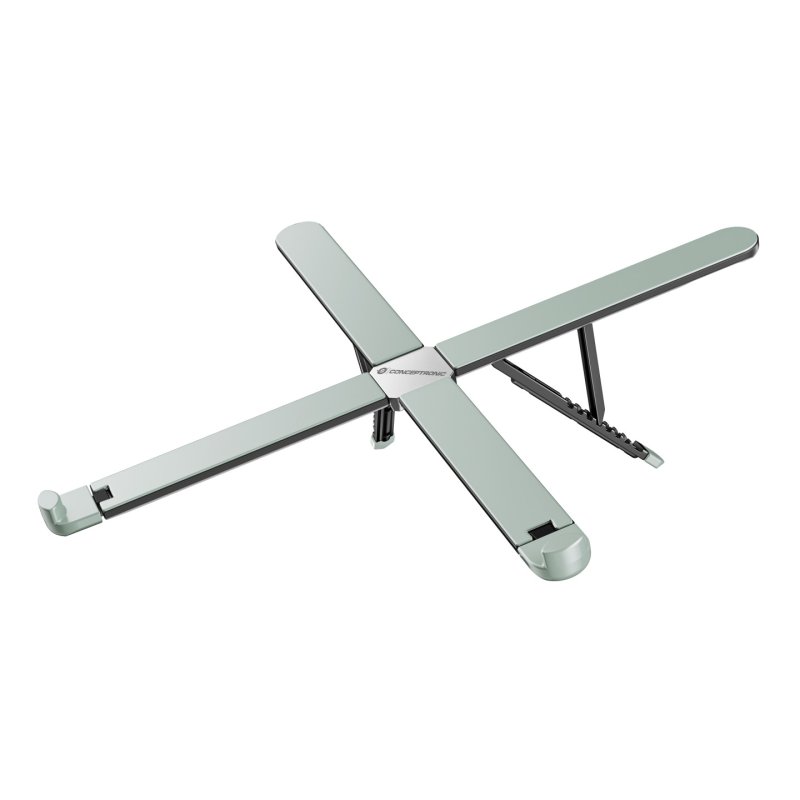 Conceptronic THANA11G Support de livres Supports de Laptop Gris 43,9 cm (17.3")