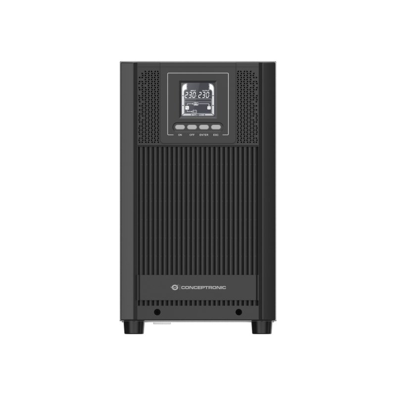 CONCEPTRONIC USV 3000VA/2700W/5xIEC/HID USB/ Online Tower sw