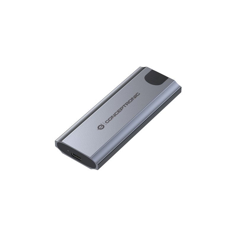CONCEPTRONIC SSD Gehäuse M-Key M.2-M/B M-Key/USB-C3.2 gr