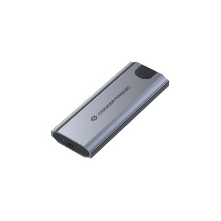 CONCEPTRONIC SSD Gehäuse M-Key M.2-M/B M-Key/USB-C3.2 gr
