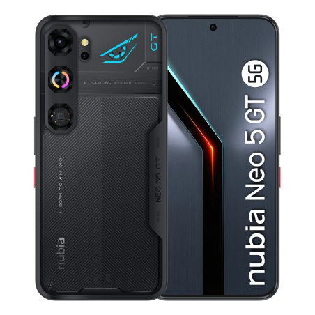 ZTE Nubia NBNEO5GTGBLK smartphone 17,3 cm (6.8") Double SIM hybride Android 16.0 5G USB Type-C 12 Go 256 Go 6210 mAh