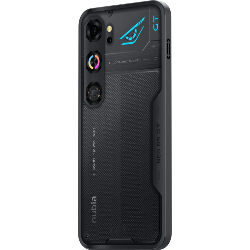 ZTE Nubia NBNEO5GTGBLK smartphone 17.3 cm (6.8") Hybrid Dual SIM Android 16.0 5G USB Type-C 12 GB 256 GB 6210 mAh Black
