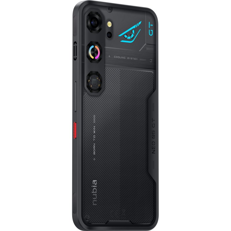 ZTE Nubia NBNEO5GTGBLK smartphone 17,3 cm (6.8") Double SIM hybride Android 16.0 5G USB Type-C 12 Go 256 Go 6210 mAh