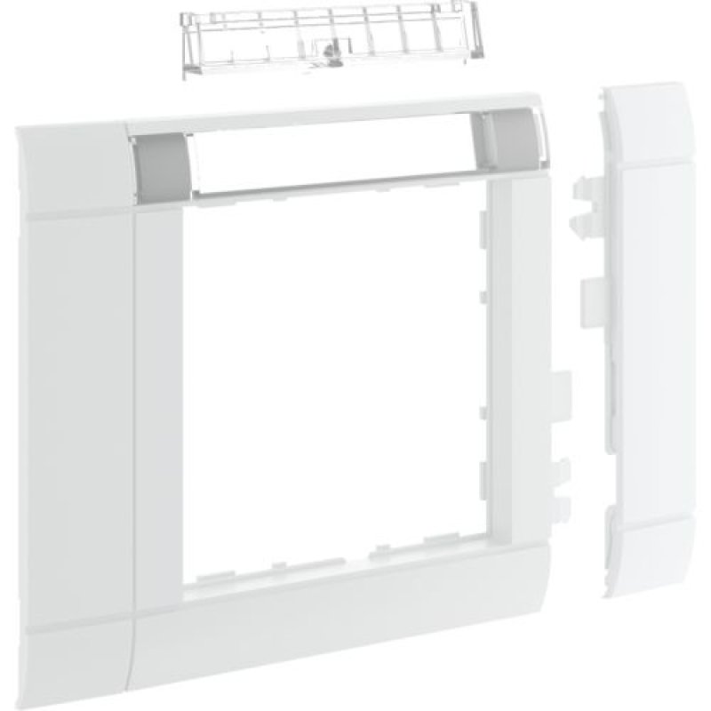 Hager GR0802A9016 wall plate/switch cover White