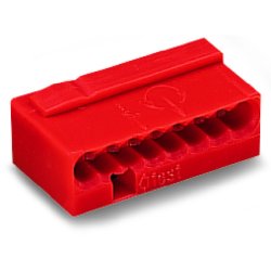 Wago 243-808 wire connector Red