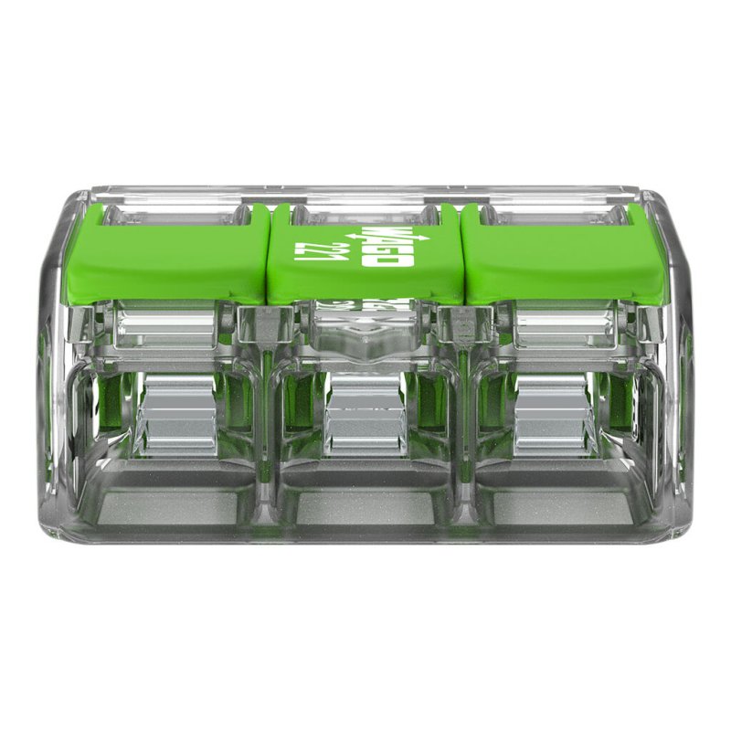 Wago Serie 221 - 3*4mm (50 Stück) Green Range
