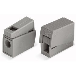 Wago 224-101 bornier 1P Gris