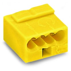 Wago 243-504 connecteur de fils électriques 100 pièce(s) Embase à broches