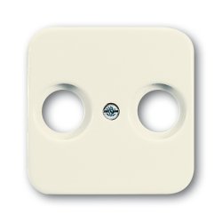 Busch-Jaeger 1724-0-0194 Plaque de commutation et obturateur Blanc