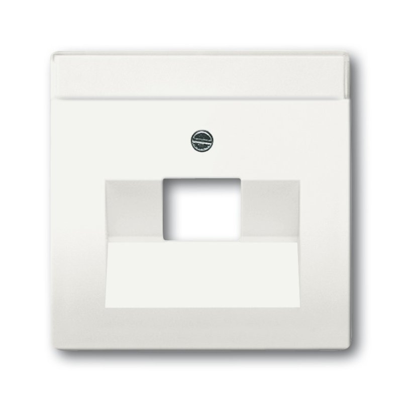 Busch-Jaeger 1710-0-3889 Plaque de commutation et obturateur Blanc