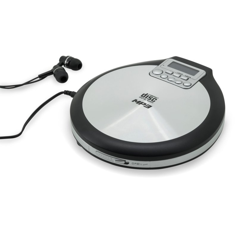 Soundmaster CD9220 Lecteur de CD Noir, Acier inoxydable Lecteur CD personnel