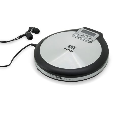 SOUND CD9220 sw-si Discman tragbarer CD-Spieler MP3