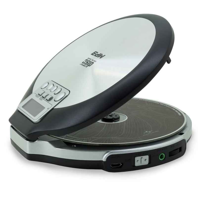 SOUND CD9220 sw-si Discman tragbarer CD-Spieler MP3