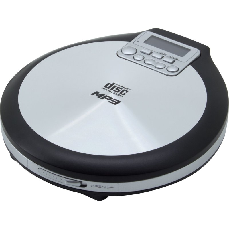Soundmaster CD9220 Lecteur de CD Noir, Acier inoxydable Lecteur CD personnel