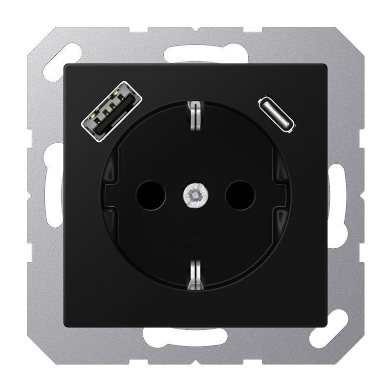 JUNG A1520-15CASWM socket-outlet Type F