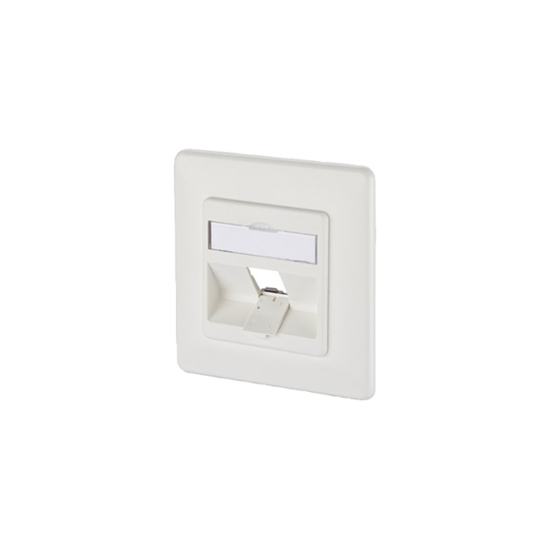 METZ CONNECT Modul Anschlussdose UP 1 Port unbestuckt reinweiss