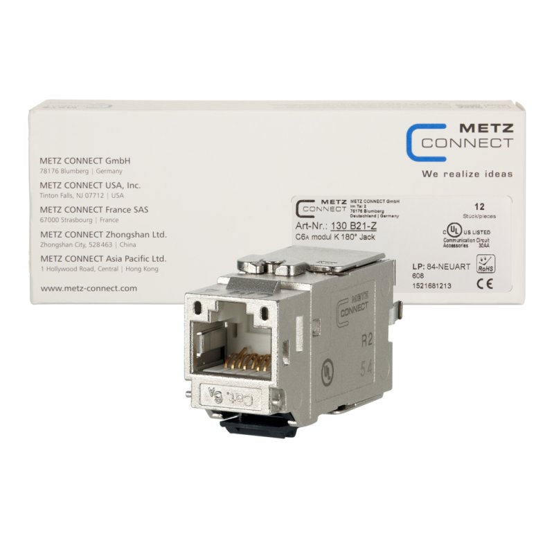 METZ CONNECT 130B21-Z wire connector Silver