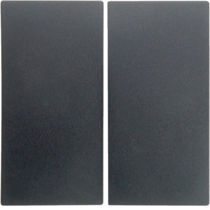 Hager 16231606 wall plate/switch cover Anthracite