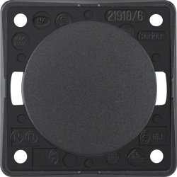 Hager 936562505 light switch Anthracite