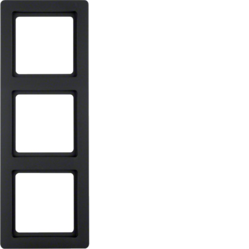 Berker 10136086 wall plate/switch cover Anthracite