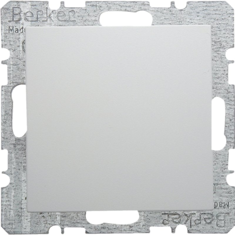 Berker 6710098989 protection de sécurité pour prise Blanc
