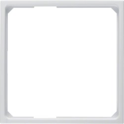 Hager 11099089 Plaque de commutation et obturateur Blanc