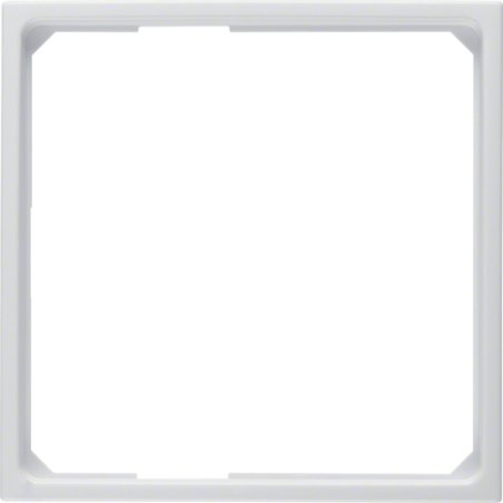 Hager 11099089 wall plate/switch cover White