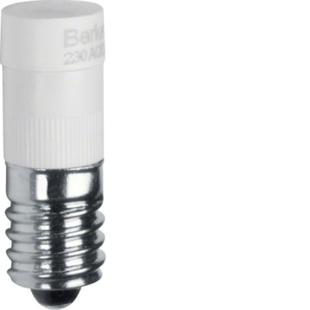Berker 1678 LED-Lampe E10 weiss